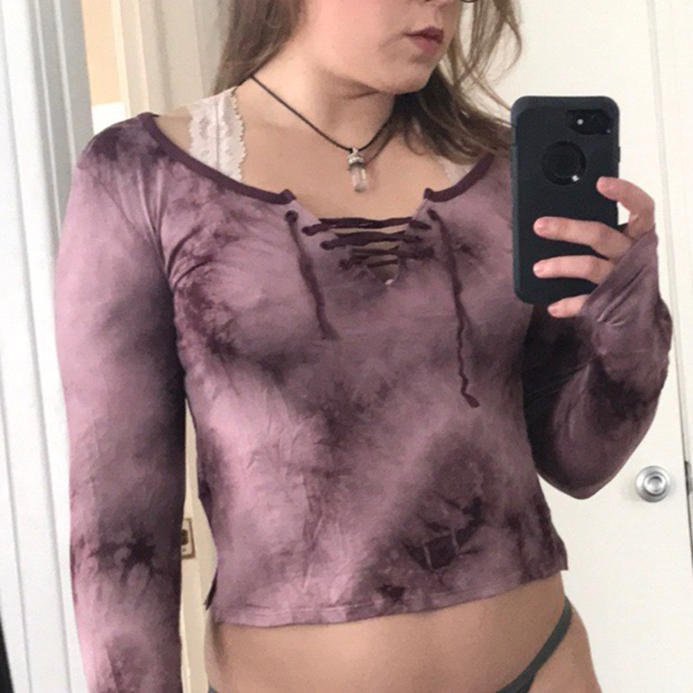 Long sleeve Empyre tie-dye